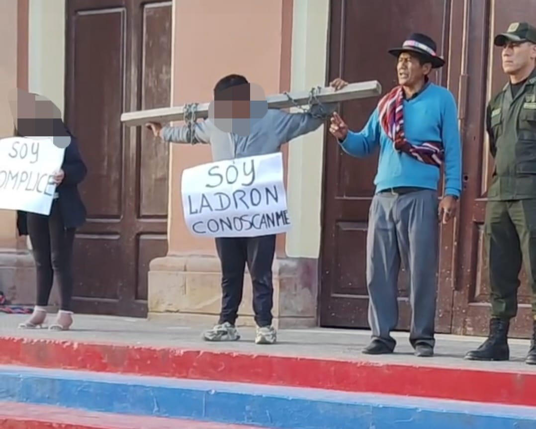 Presunto ladrón se salva de ser linchado en Cotagaita